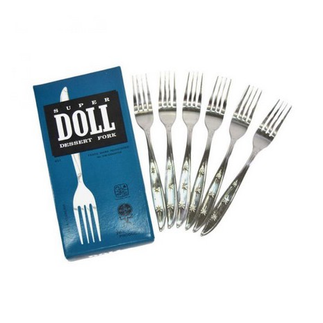 Super doll Sendok Garpu Makan stainless steel