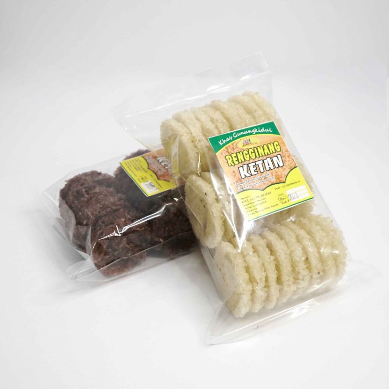 

Rengginan Ketan Putih Mentah 375gr Agung rejeki