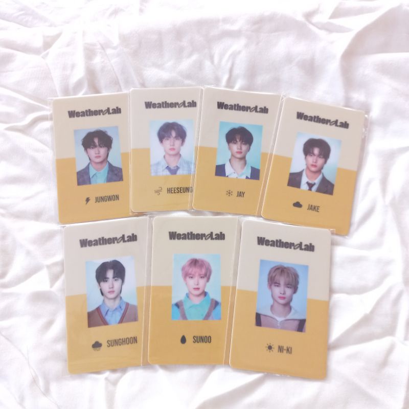 [READY] ENHYPEN PHOTOCARD ID CARD SEASON'S GREETINGS 2022