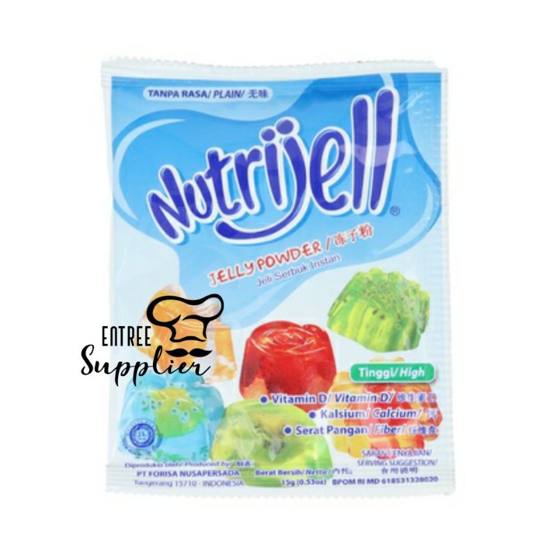 

Nutrijell Agar-Agar 15gr - Plain / Tanpa Rasa