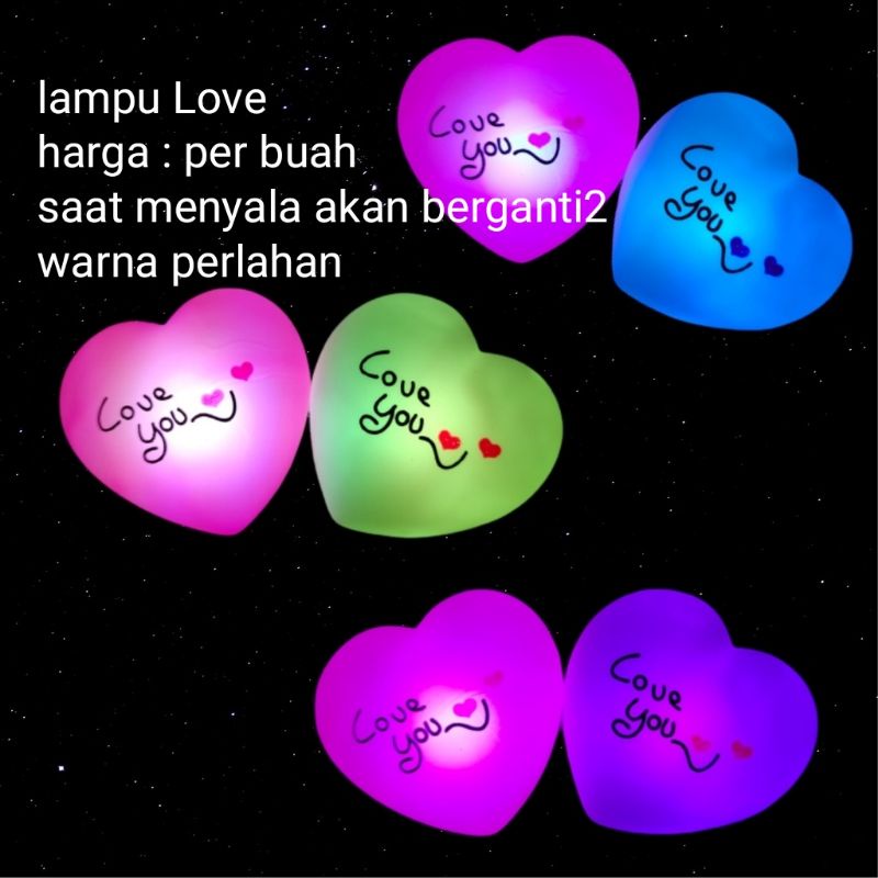 Lampu Tidur LED Jamur Warna-Warni Lampu Hias Dekorasi kamar karakter lucu