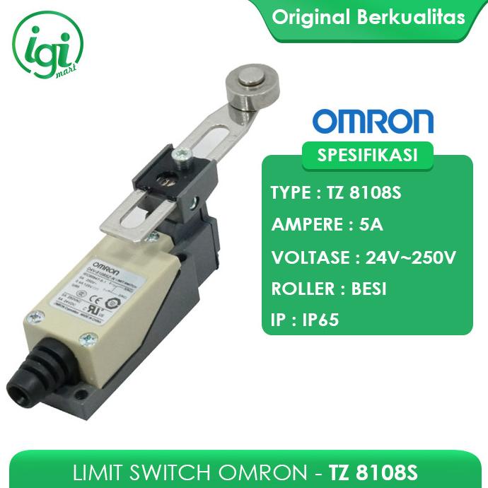 LIMIT SWITCH OMRON TZ-8108 / LIMIT SWITCH D4V TZ OMRON