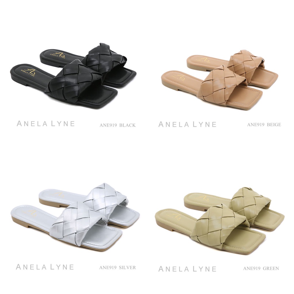 ANELA LYNE SANDAL SLIP WANITA OADIRA ANE919 ORIGINAL