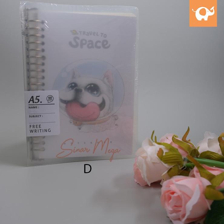 

[PROMO TFK69] Travel To Space File Binder A5 / Loose Leaf Leaf Binder Lucu Unik Murah Model Terkini