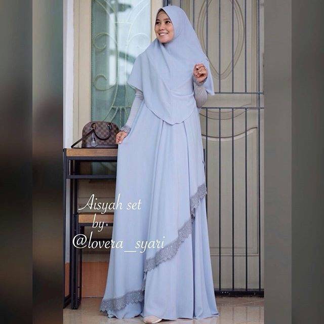 Aisyah set by D'lovera syar'i