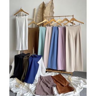 [WHITELABEL] Jasmine Basic Cullote Pants - Celana Kulot