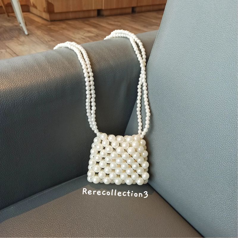 Tas Manik Mutiara Mini Pearl Bag's
