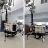 genset towerlight model trailer. Tsuzumi LT 9. Towerlamp