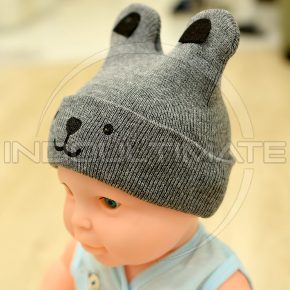 Kupluk Rajut Bayi BH-096 Topi Bayi Lucu Perlengkapan Bayi Topi Anak Topi Kupluk Rajut Bayi