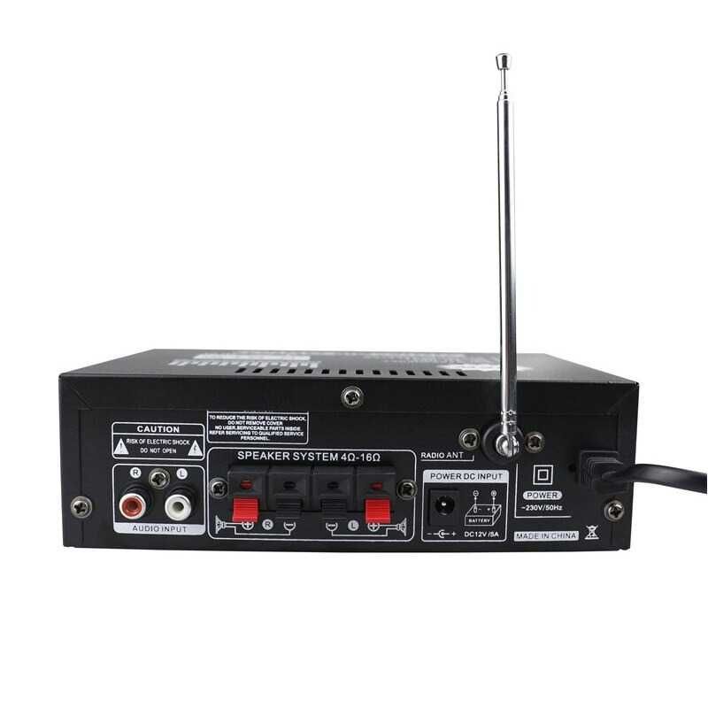 Taffware Audio Bluetooth Amplifier HiFi 300Wx2 Remote Control - BT-198E-ECHO