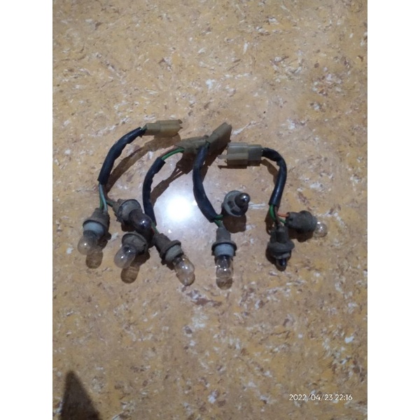 Soket Kabel Lampu Pitingan Sein GRAND , LEGENDA, Impressa ORI BEKAS