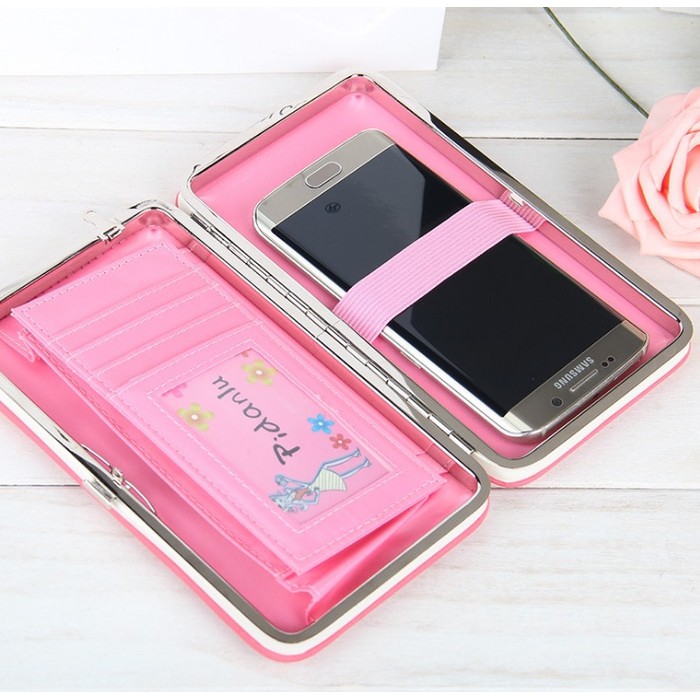 Grosir -  D1311 Dompet Cewek HP Pidanlu Bentuk High Heel / Dompet HP / Dompet Wanita / DompetKartu