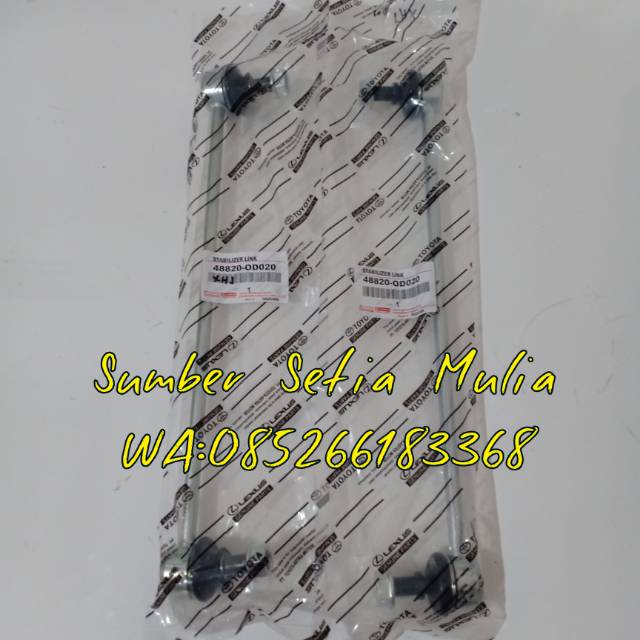 Link Stabil Stabilizer Depan Toyota Yaris - New Vios Th 2007 2008 2009 2010 2011 2012 2013