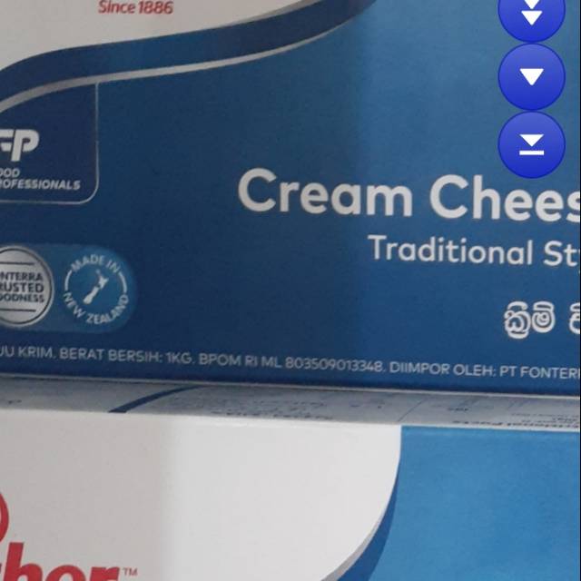 

Cream cheese