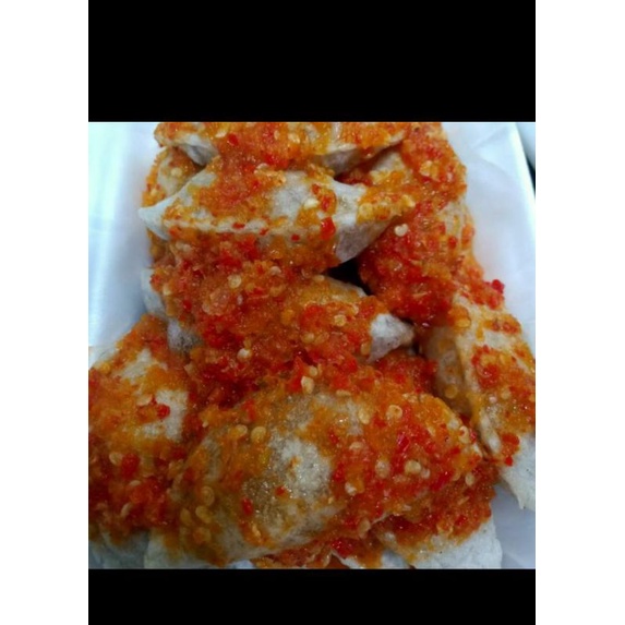 

Cireng Isi ayam Suir - Cireng Mercon