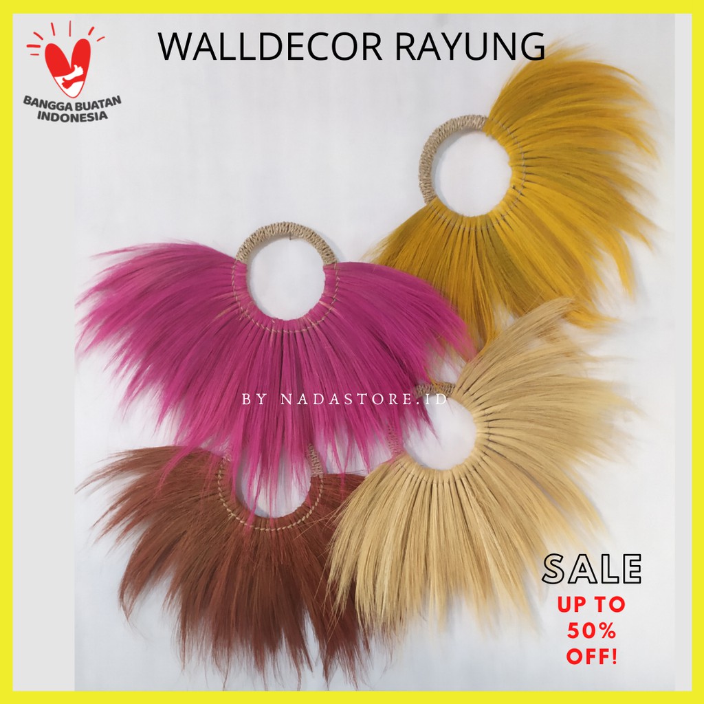 Walldeco Rayung / Wall deco Rayung / Walldeco Rustic / Dekorasi Dinding / Hiasan Dinding Murah