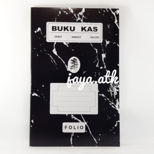 BUKU KAS FOLIO BUKU KAS DEBIT KREDIT BUKU AKUNTANSI BUKU KAS FOLIO 50 LEMBAR BUKU KAS BESAR