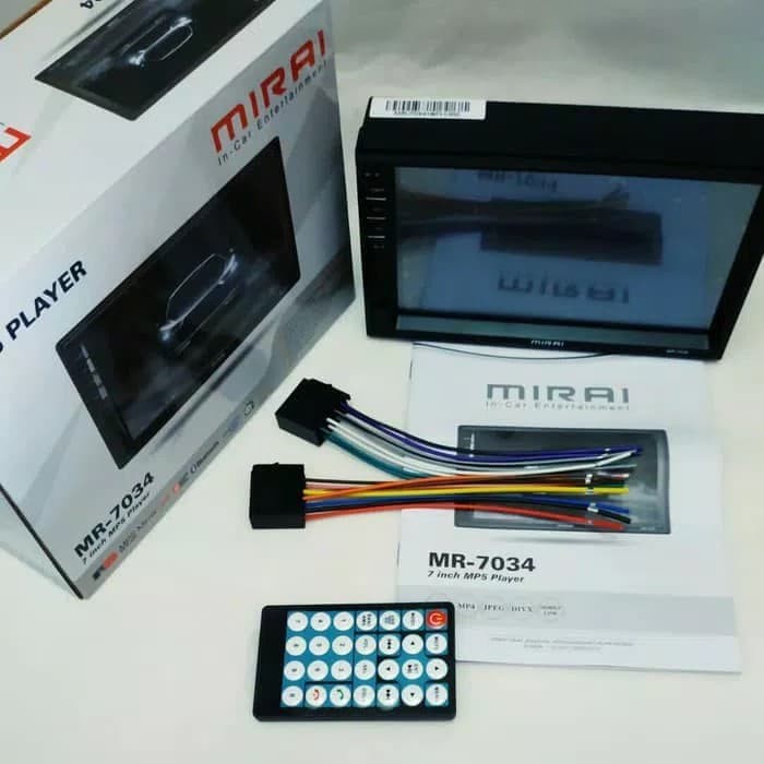 Bombastis  Head Unit DHD-9818 Double Din (Tape Mobil) RQ87