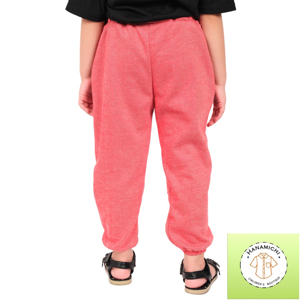 Hanamichi YERY Celana Jogger / Joger Anak Motif Garis