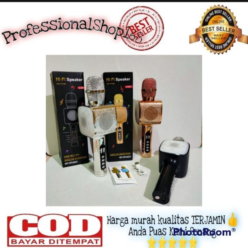 PS - Speaker bluetooth mic karaoke L20 microphone wireless smule microphone L20