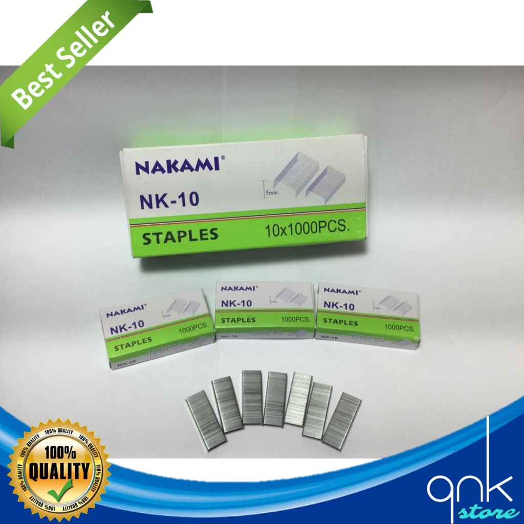 ISI STAPLES NAKAMI NK-10 Isi 10 GS GM NO.10