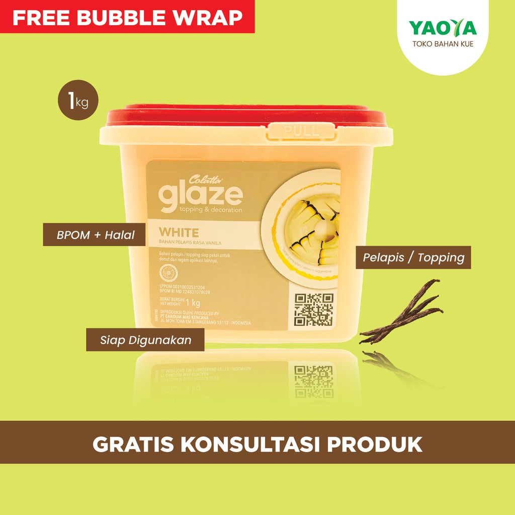 

COLATTA GLAZE JAR 1kg WHITE