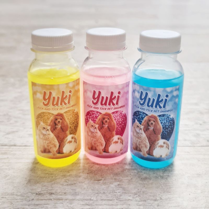 SHAMPO HEWAN YUKI 100 ml UNTUK ANJING KUCING KELINCI