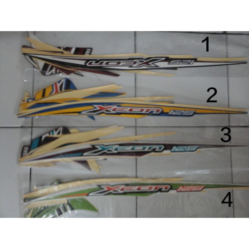 Sticker Striping Xeon 125 2012