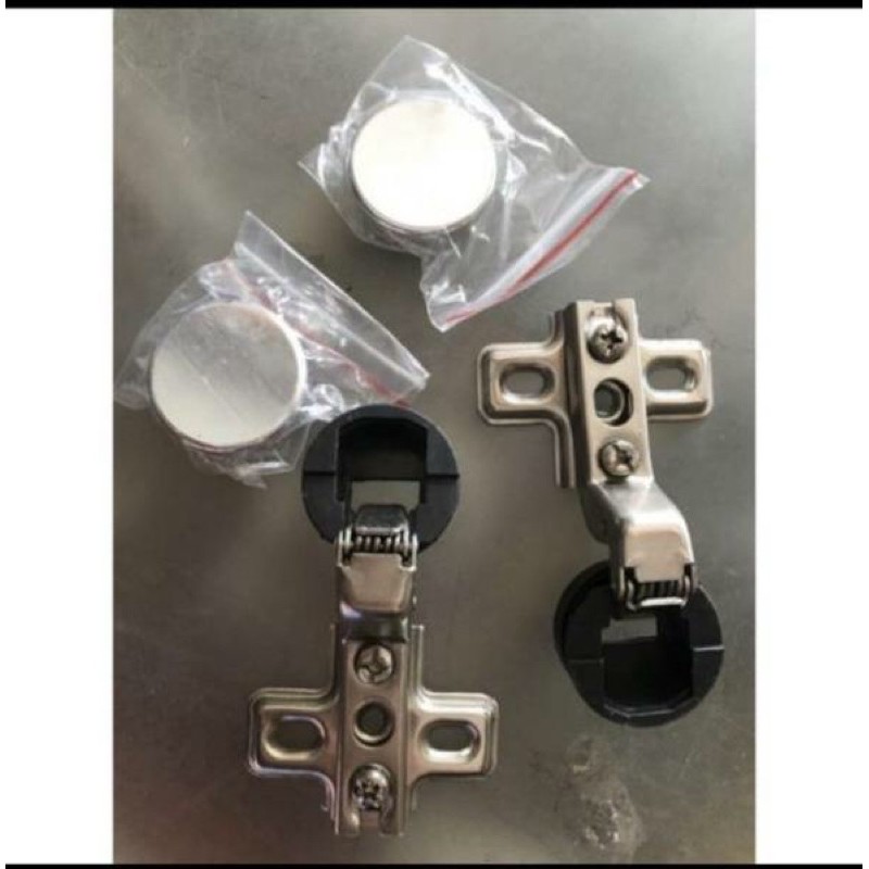 engsel kaca full bengkok elco / engsel lemari kaca