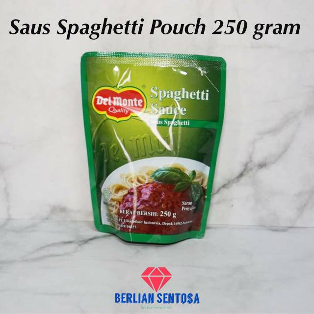 

Saus spaghetti delmonte pouch 250gr