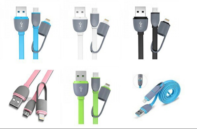 Kabel data 2 in 1