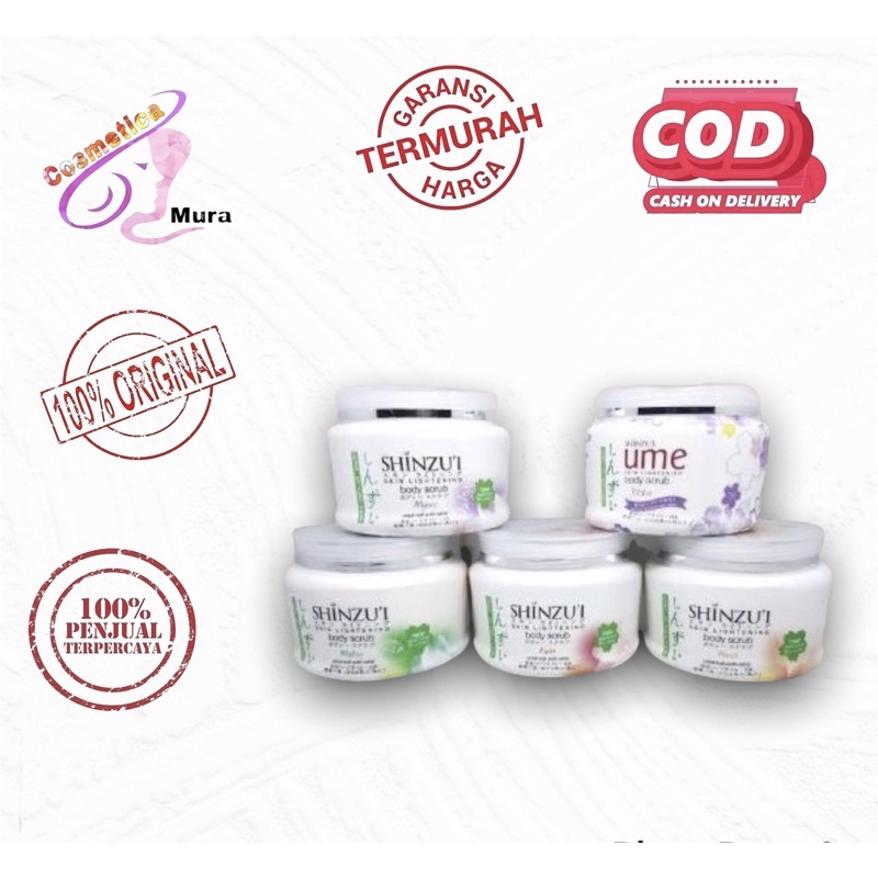 (e,px) SHINZUI BODY SCRUB 110 GR - LULUR MANDI KULIT EXFOLIASI
