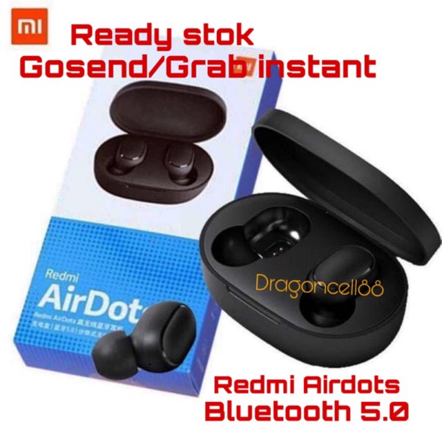 dc88 - Xiao mi Redmi Airdots TWS Bluetooth Airdots Redmi Versi 5.0 Earphone