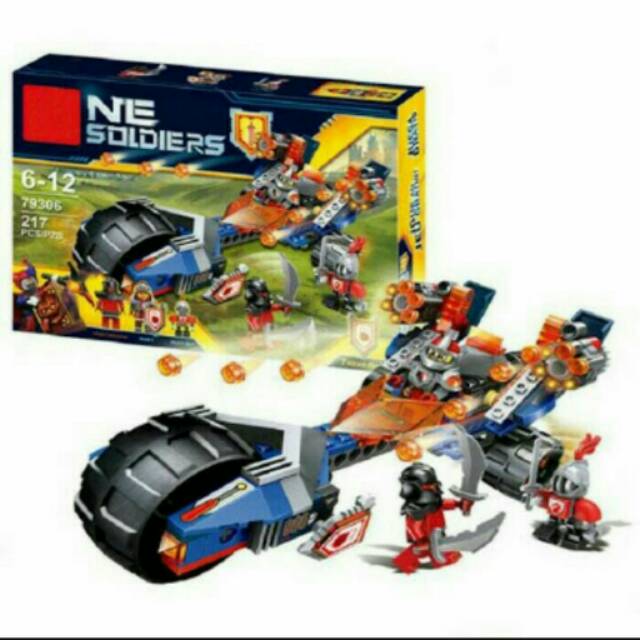 Lego Lele Nexo Soldier / kendaraan