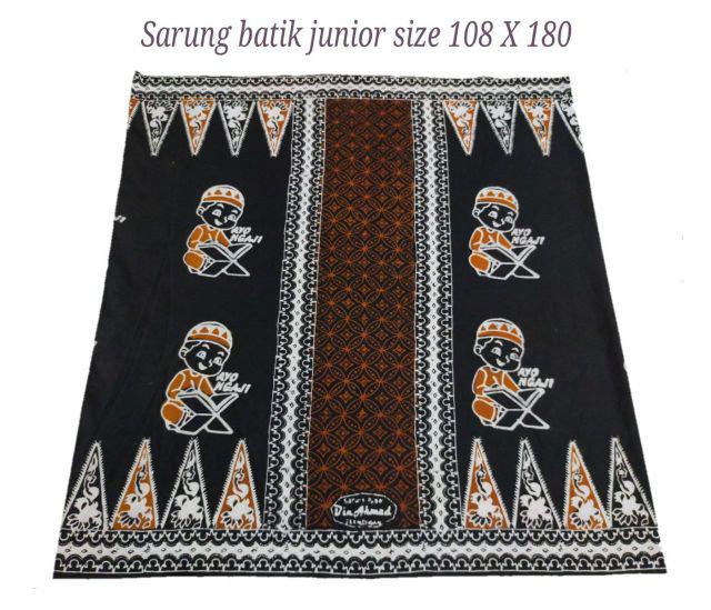 Gamis Batik Seno Coklat