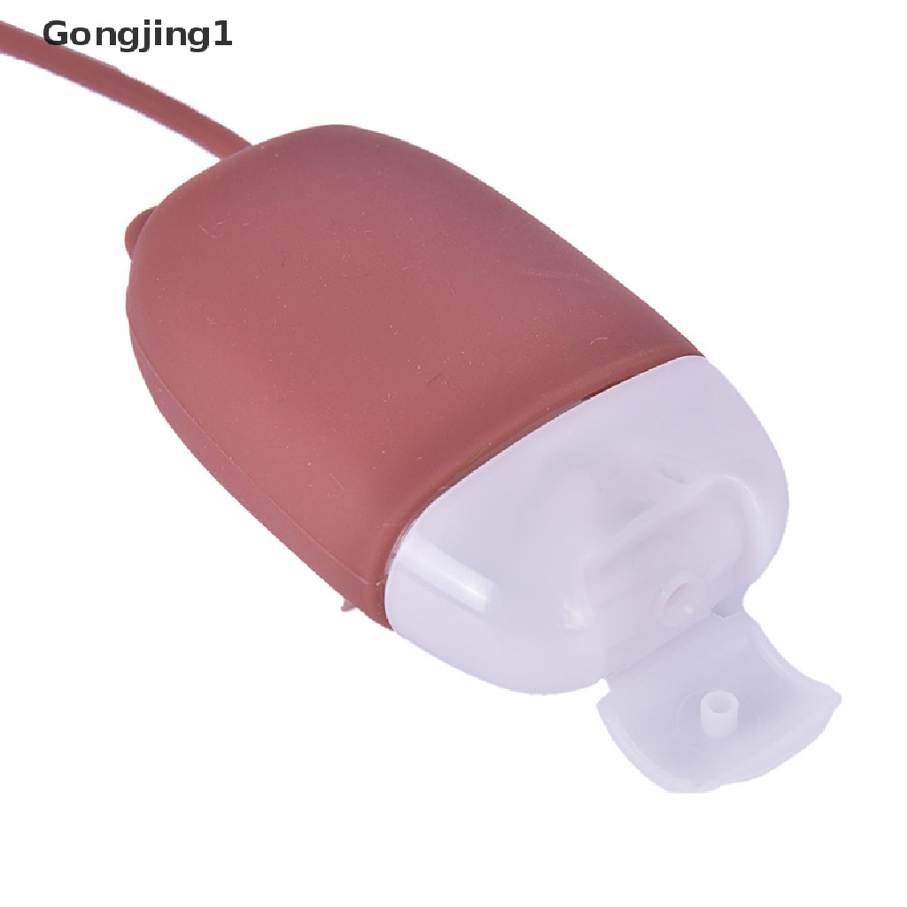 Gongjing1 1pc Botol Hand Sanitizer / Parfum Portable Bahan Silikon Untuk Travel