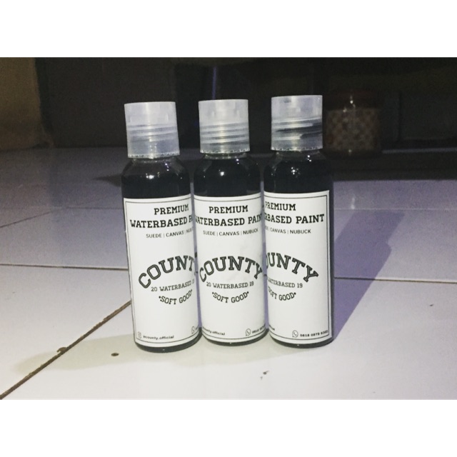 

Cat sepatu county paint waterbased