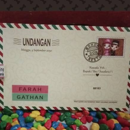 

Undangan Amplop Simpel dan elegan 88183