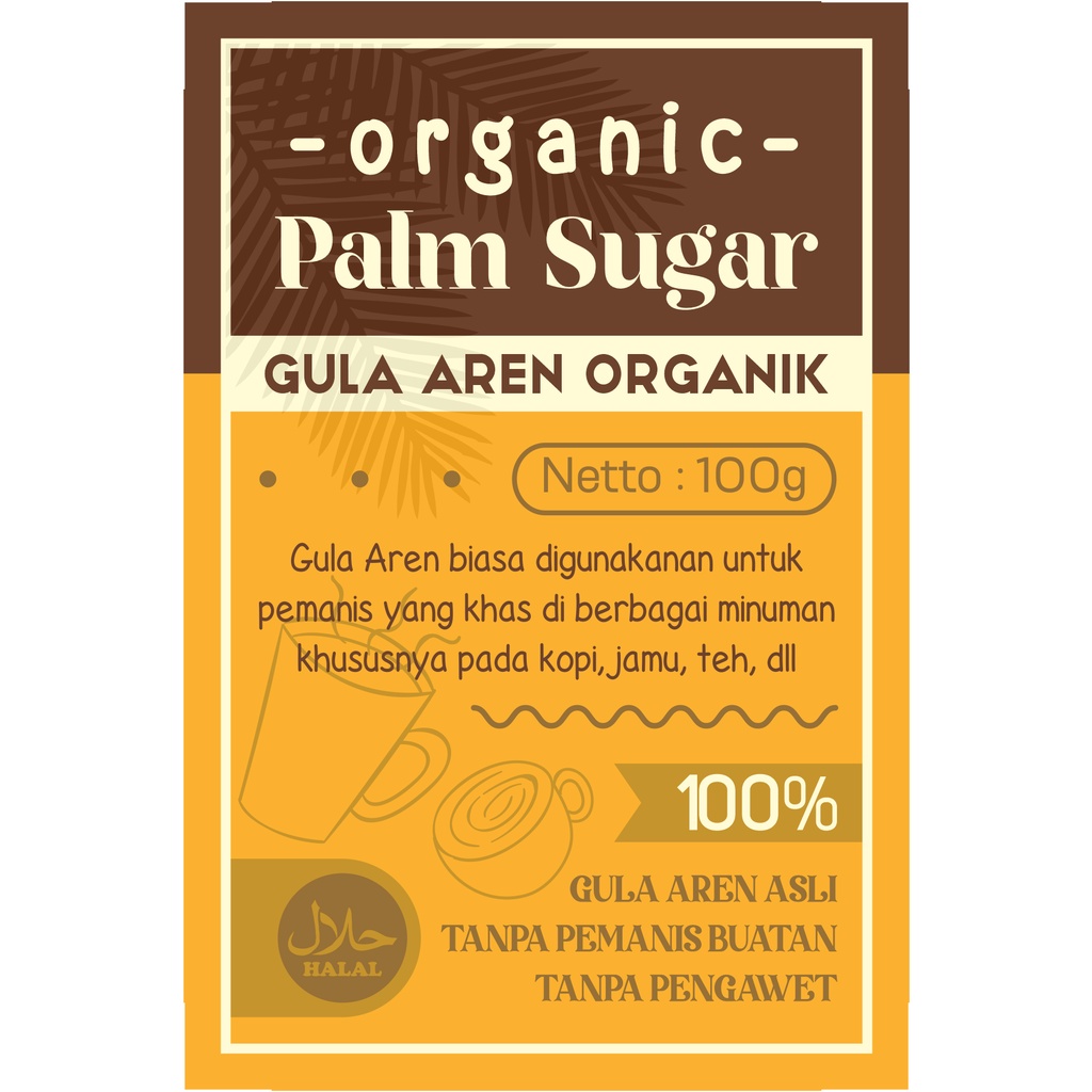 

Gula Aren Bubuk Semut 100 gram