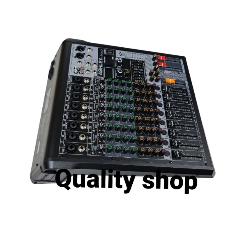 Mixer Ashley 8 Channel Selection8 Bluetooth Usb Equalizer Original