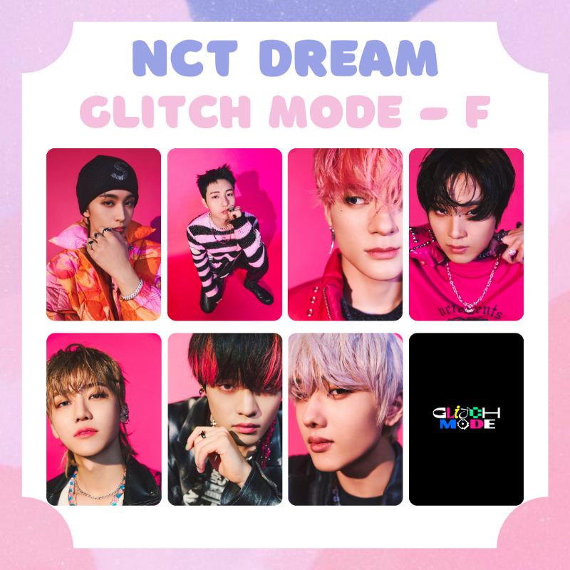 [NCT DREAM] PHOTOCARD NCT DREAM GLITCH MODE VER.