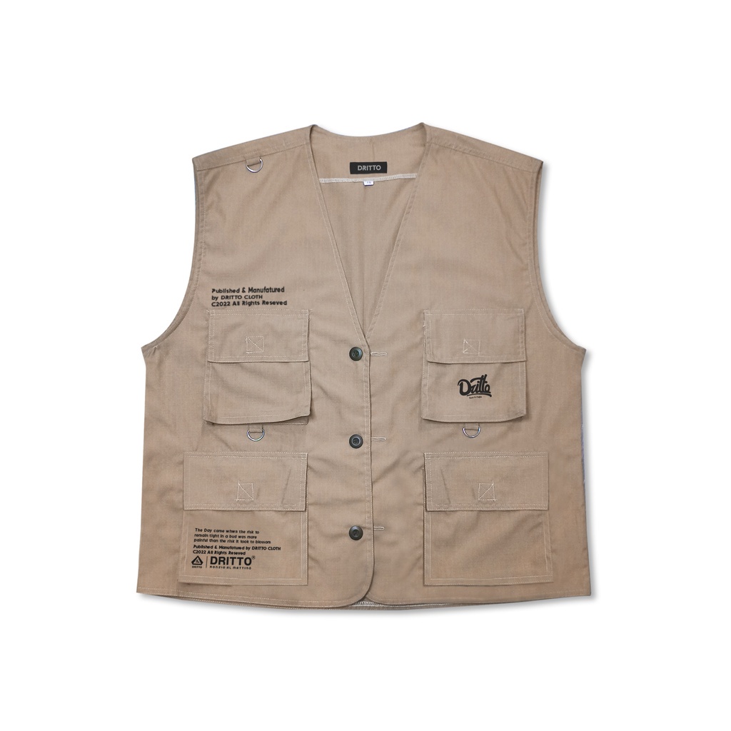 Vest Dritto - Nazio Rompi / Vest Unisex - Brown