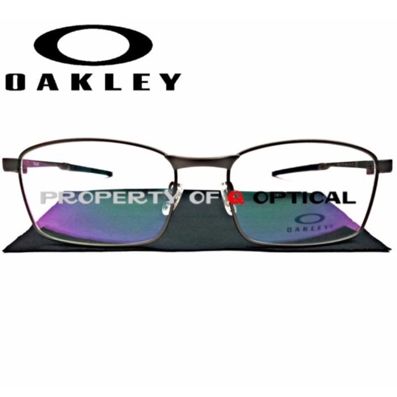 Kacamata Frame Pria Titanium Sporty Oakley (OX3217-S55) Satin Grey