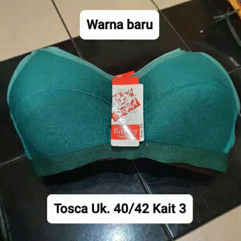 Sport bra JUMBO Barley 40/42, Bra pola karet bawah kait hak 3, Garansi TERMURAHHH