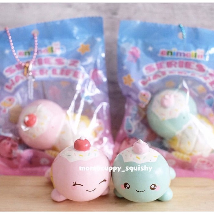 PROMO SQUISHY LICENSED turtle animellis ser 02 by creamiicandy (ORI)