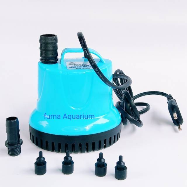 pompa celup Sakkai pro SPA PSP-2300 filter aquarium/kolam/hidroponik/waterfall Low Watt Submersible Pump Power Head water pump