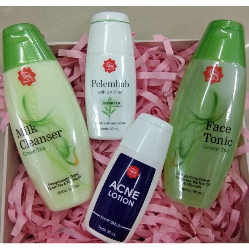 Viva Paket Greentea Series || Kulit Jerawat || Kulit Berminyak