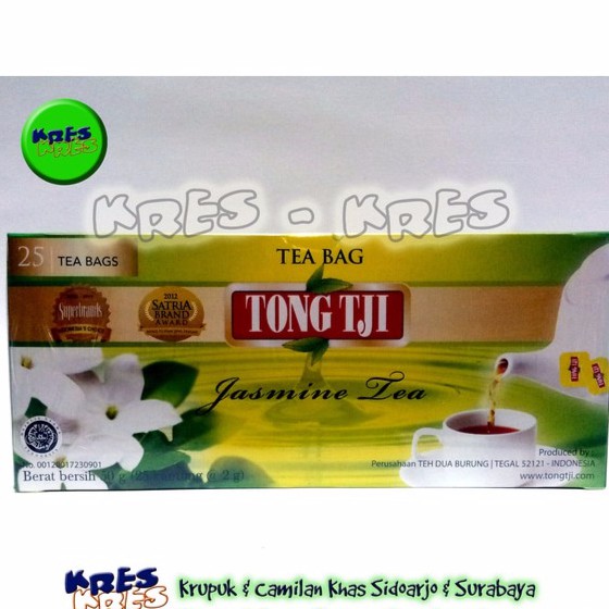 

KRES - Tong Tji Teh Melati Jasmine Tea Celup 25 Tea Bags