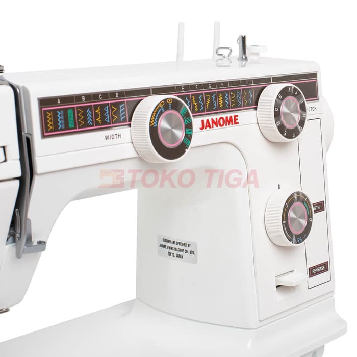 Mesin Jahit Janome NS 381 / NS381 (Semi Portable Body Besi)