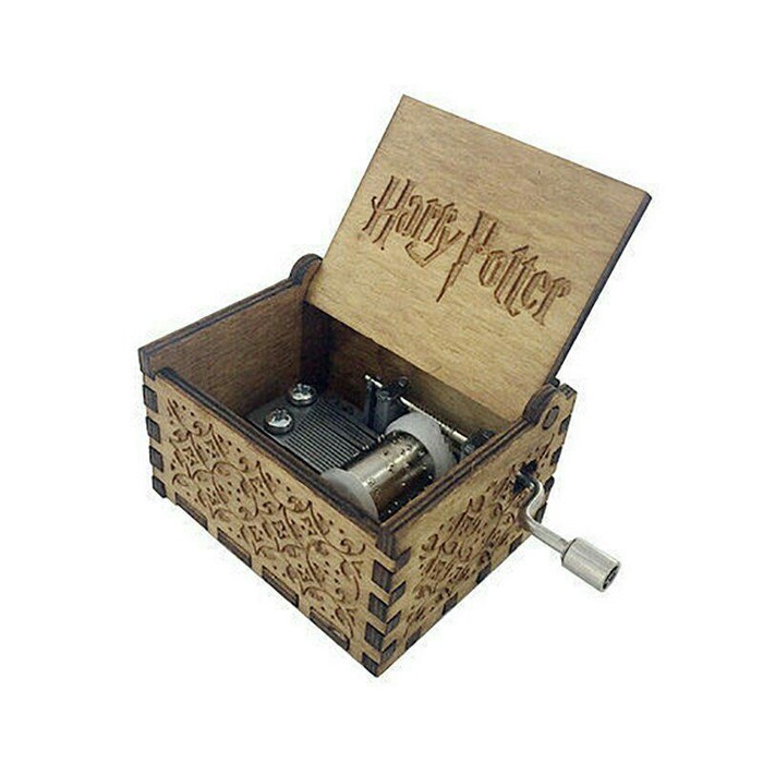 

Sx134 Original Music Box Harry Potter music theme wooden box Ready